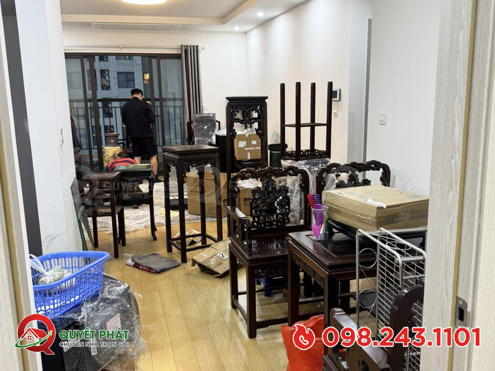Bảng giá chuyển nhà căn hộ 3 phòng ngủ trọn gói nhanh chóng, tiết kiệm