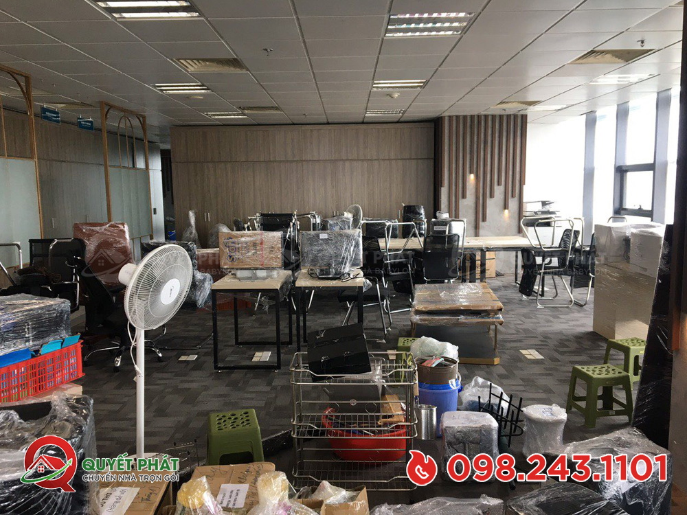 Các yếu tố ảnh hưởng đến chi phí chuyển văn phòng