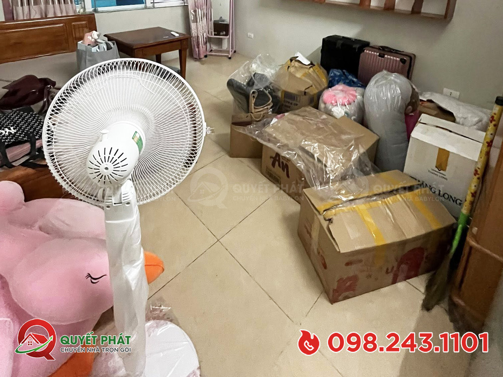 Cách ghi nhãn thùng carton khi chuyển nhà