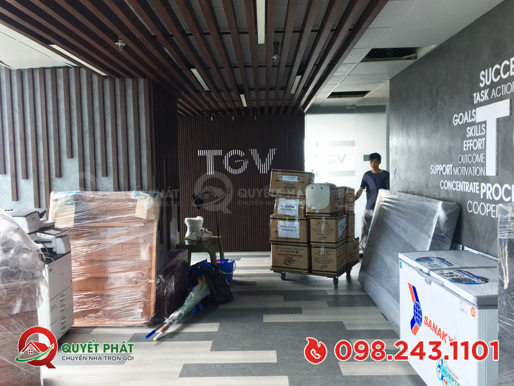 Chi phí chuyển văn phòng 20 nhân sự