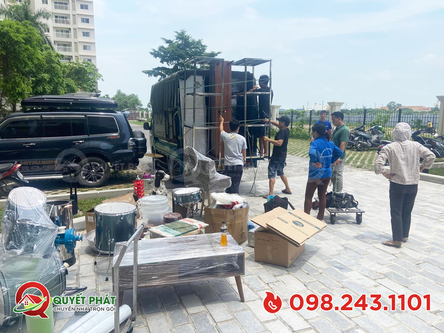 Chuyển đồ giảm 30% khu đô thị Linh Đàm