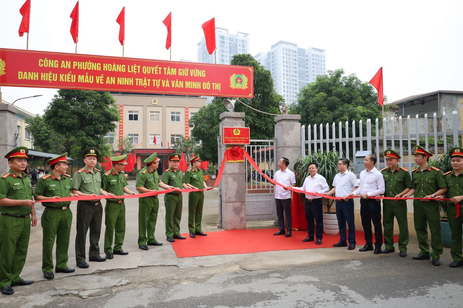 Giờ làm việc công an phường Hoàng Mai
