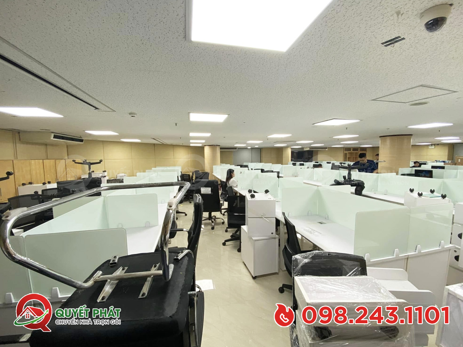 Cách đóng gói đồ đạc chuyển văn phòng quận Long Biên