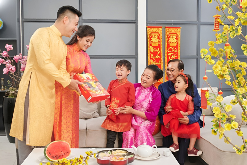 Nghi thức nhập trạch cho gia đình nhiều thế hệ vẹn toàn, chuẩn phong thủy