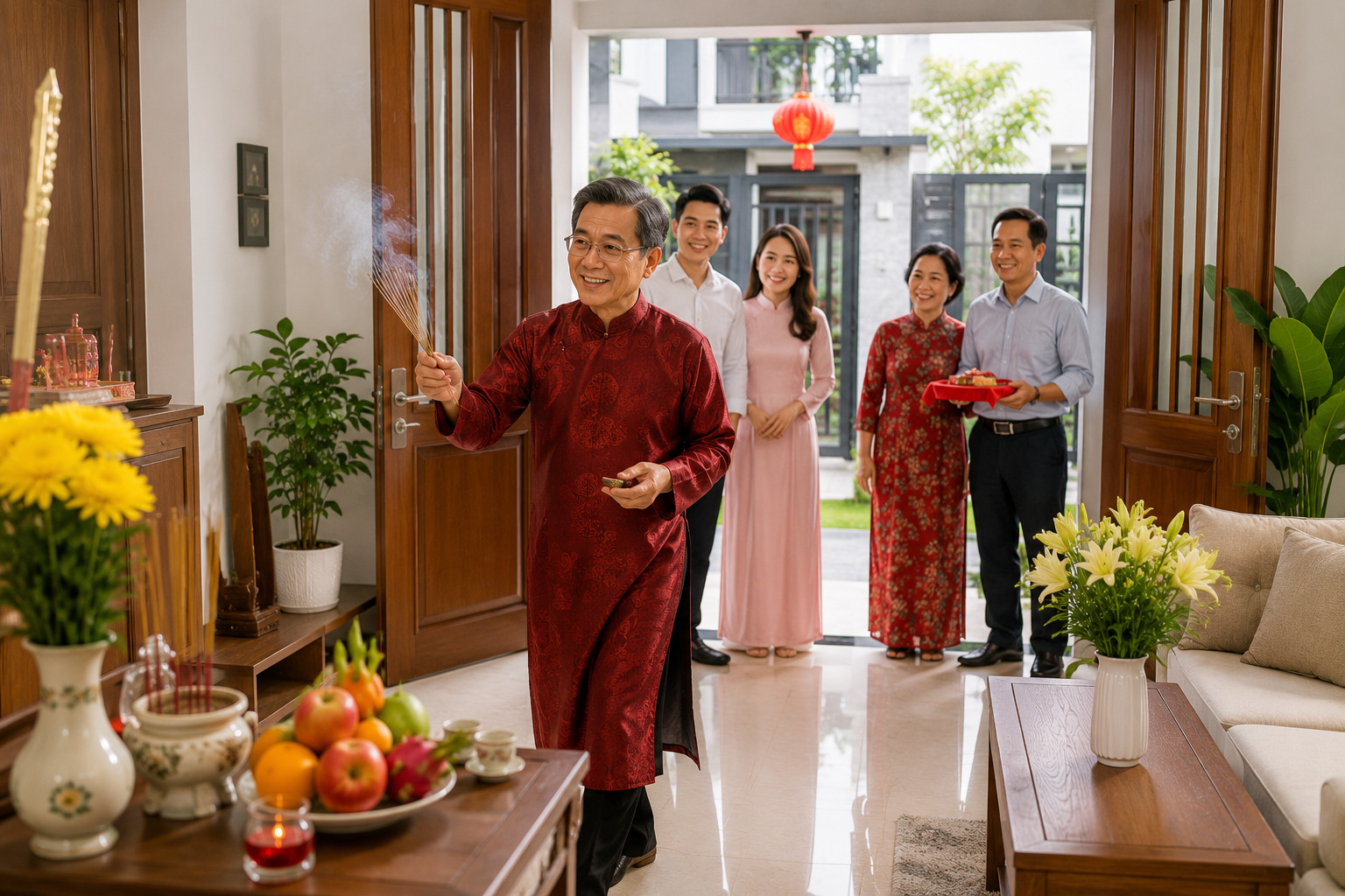 Ý nghĩa của việc xông nhà trước khi nhập trạch